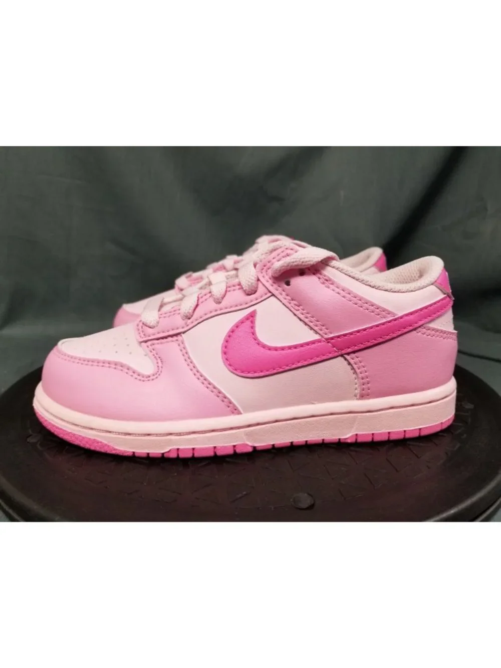 Nike Dunk Low (PS) Pink Rise Pink Foam IU7765 600 Girls Size 11c NEW NO BOX!
